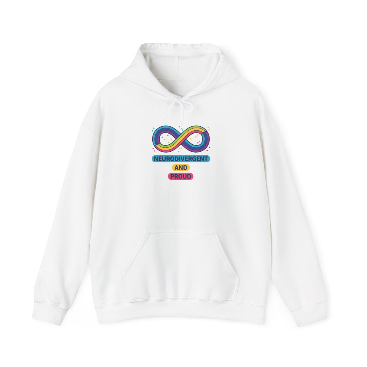 Neurodiversity Infinity Design Hoodie | autistic pride, neurodivergent acceptance
