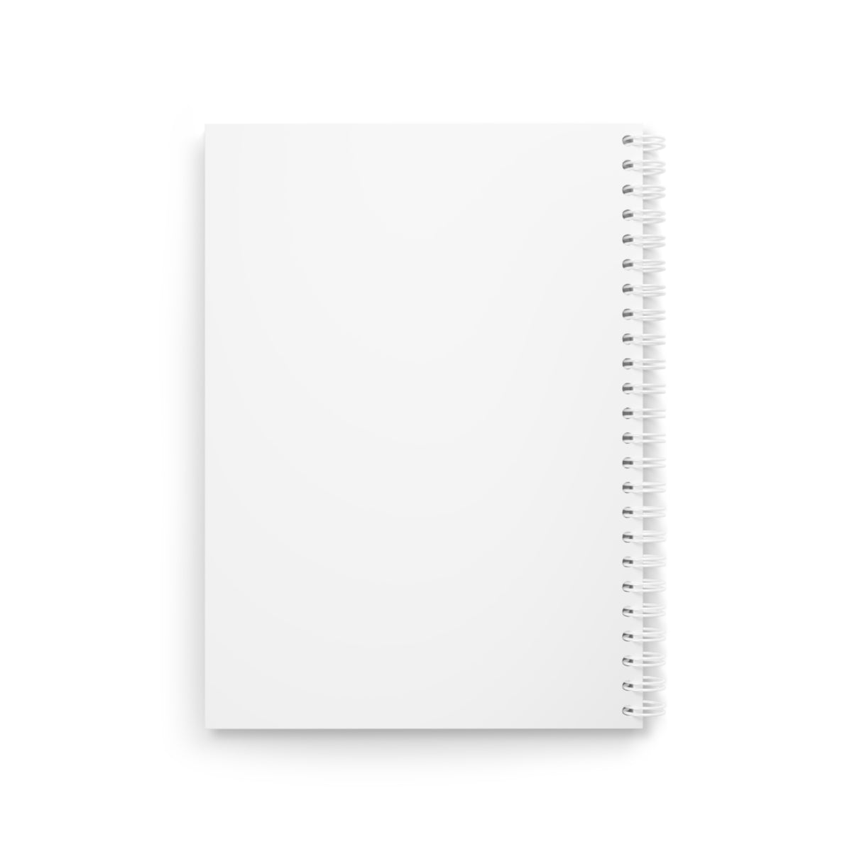 Cat Line Art Spiral Notebook — Minimalist Sketch Journal for Notes & Doodles