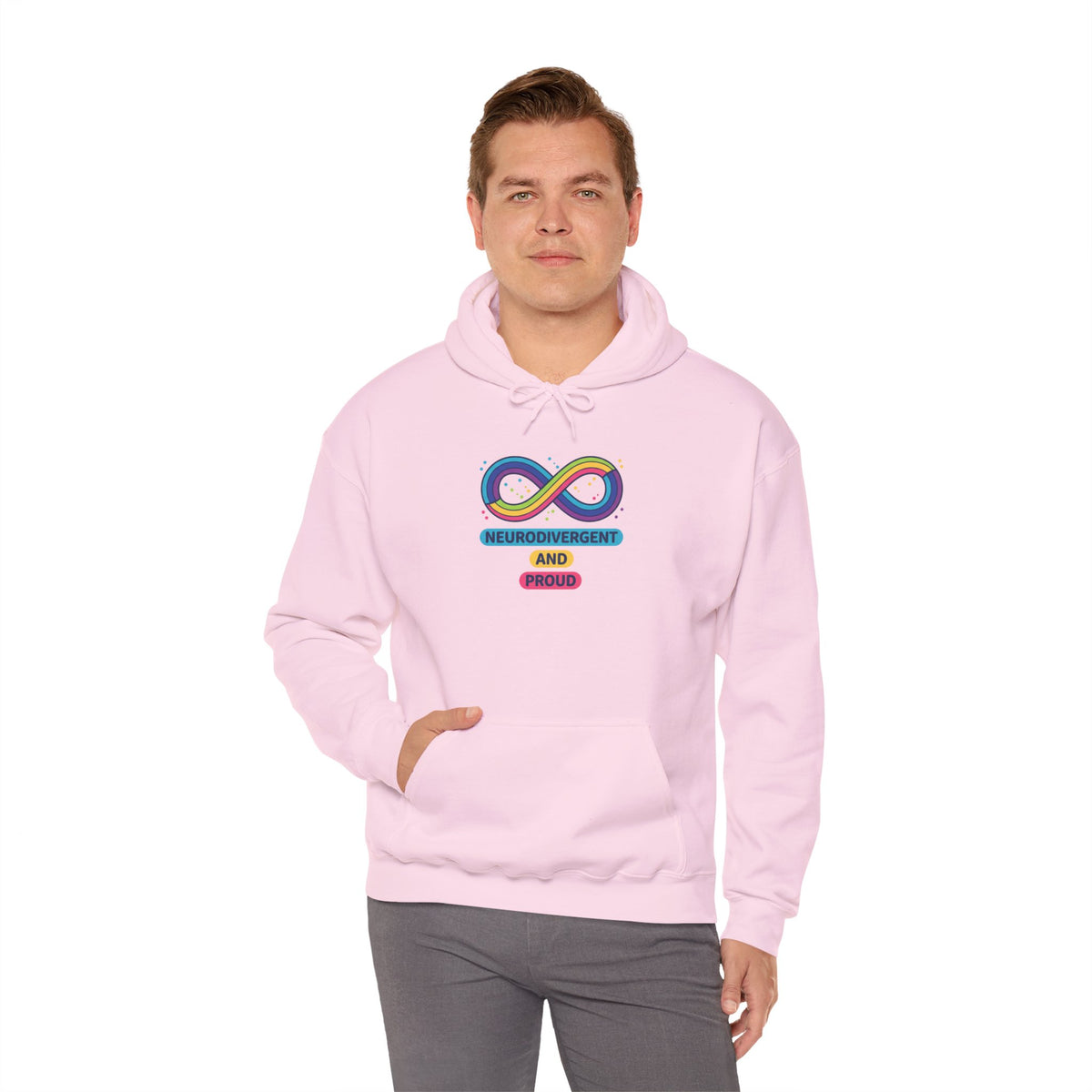 Neurodiversity Infinity Design Hoodie | autistic pride, neurodivergent acceptance