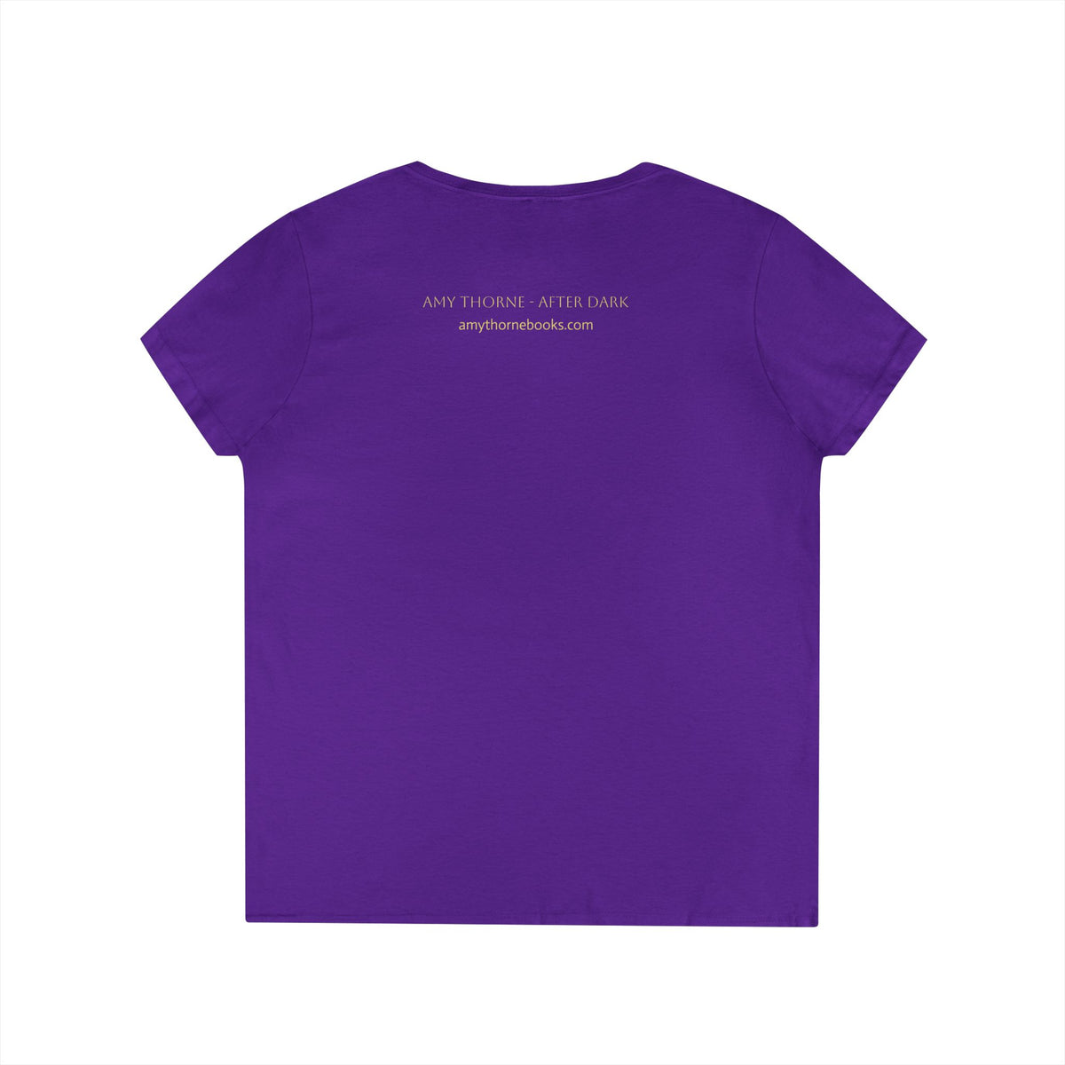 Reader V-Neck Tee — “One More Chapter Was a Lie.” Literary Book Lover Shirt