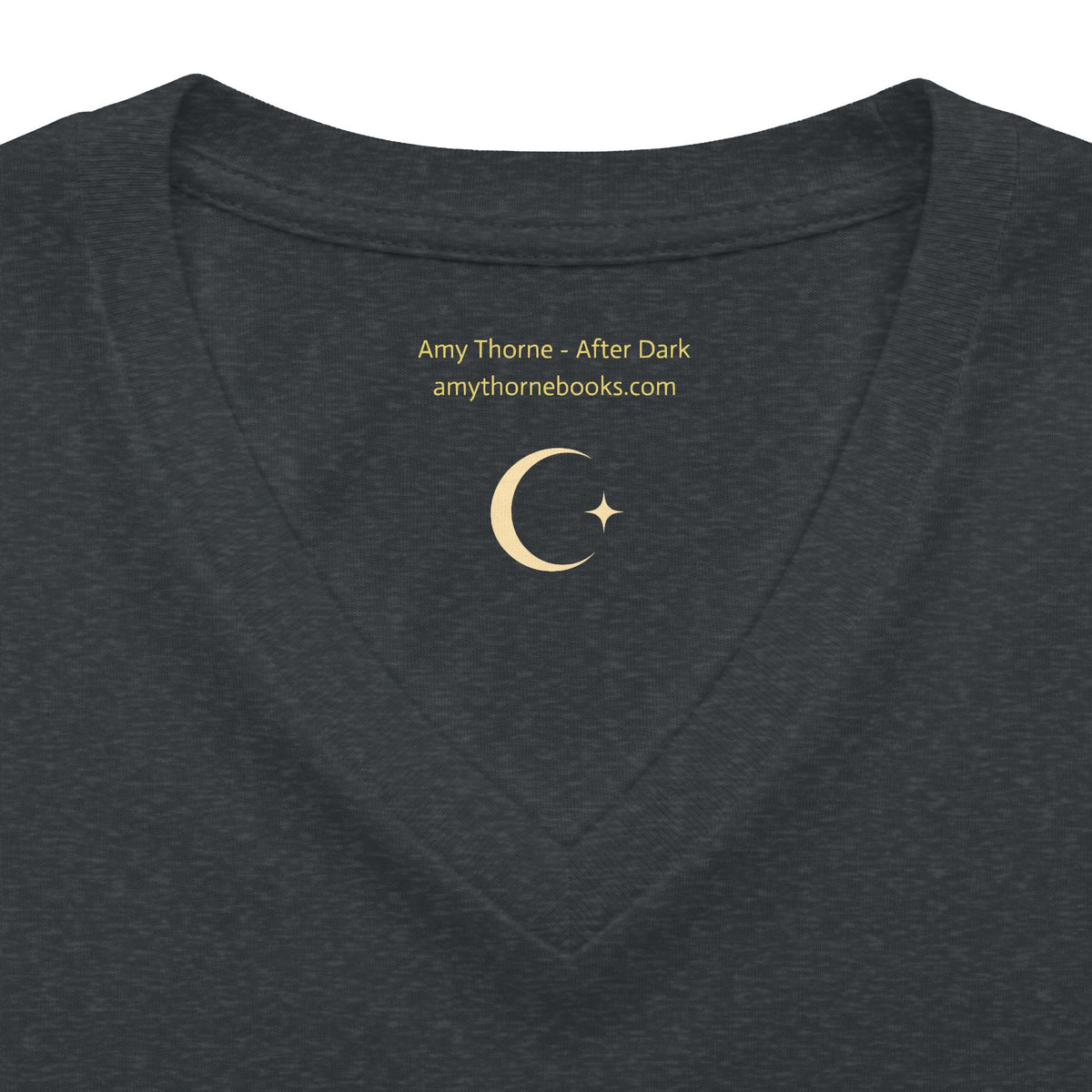 One More Chapter V-Neck Tee — "One More Chapter" Book Lover Graphic Shirt