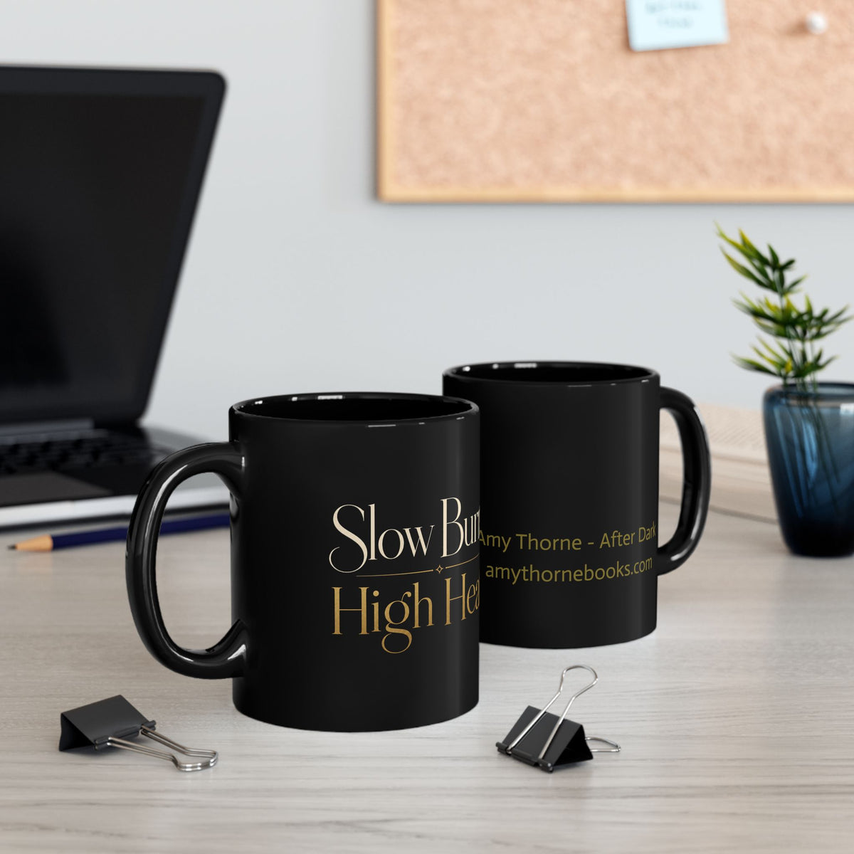 Slow Burn High Heat -  Coffee Mug – Black 11oz/15oz