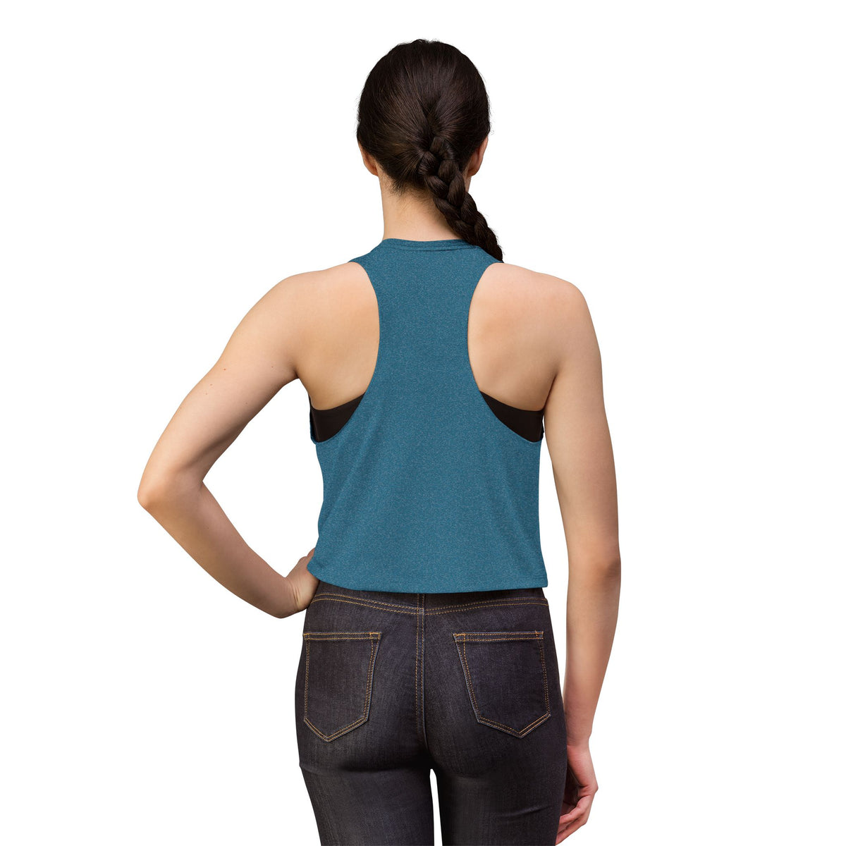 Dragonfly Crop Top — Boho Celestial Graphic Women's Tank