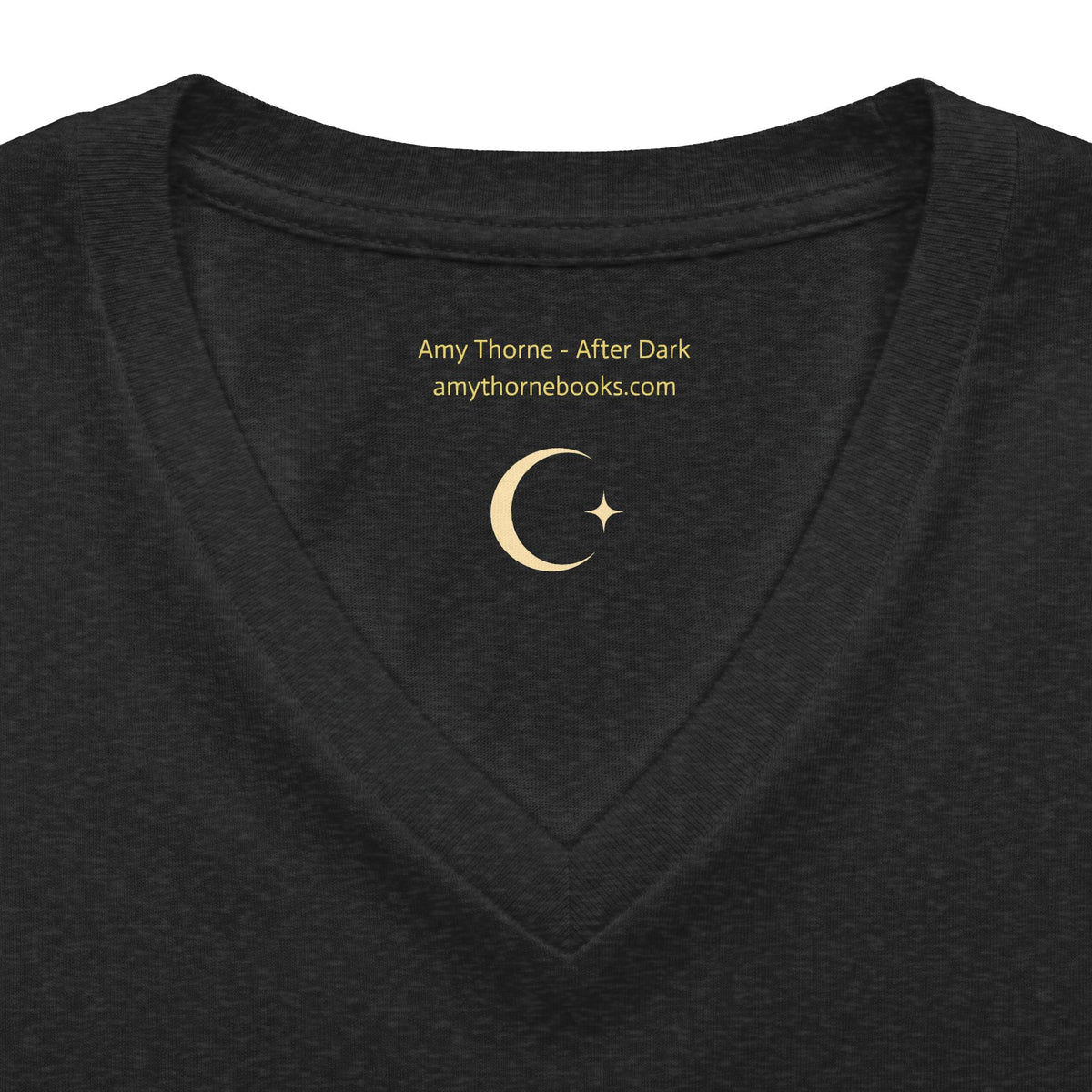 One More Chapter V-Neck Tee — "One More Chapter" Book Lover Graphic Shirt
