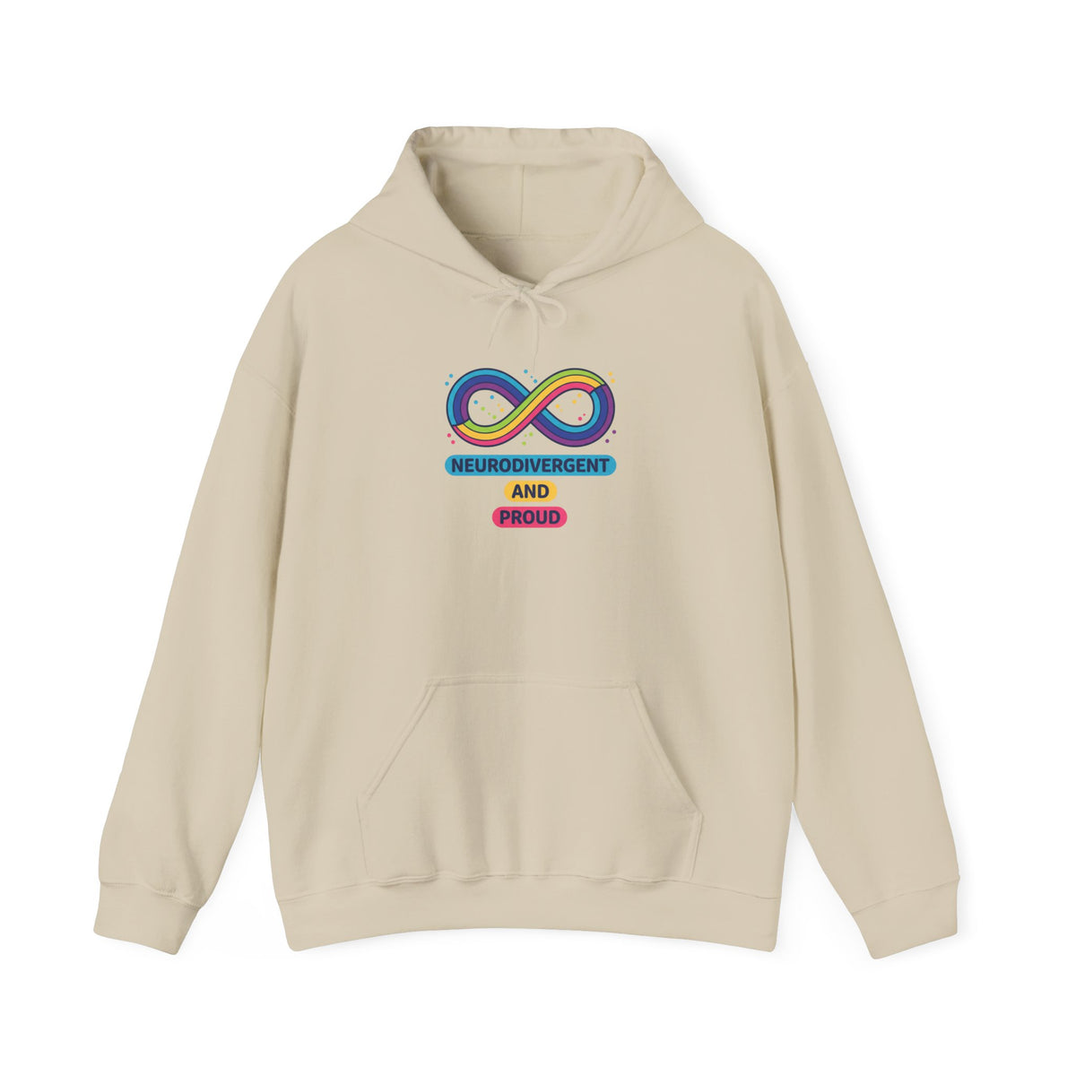 Neurodiversity Infinity Design Hoodie | autistic pride, neurodivergent acceptance