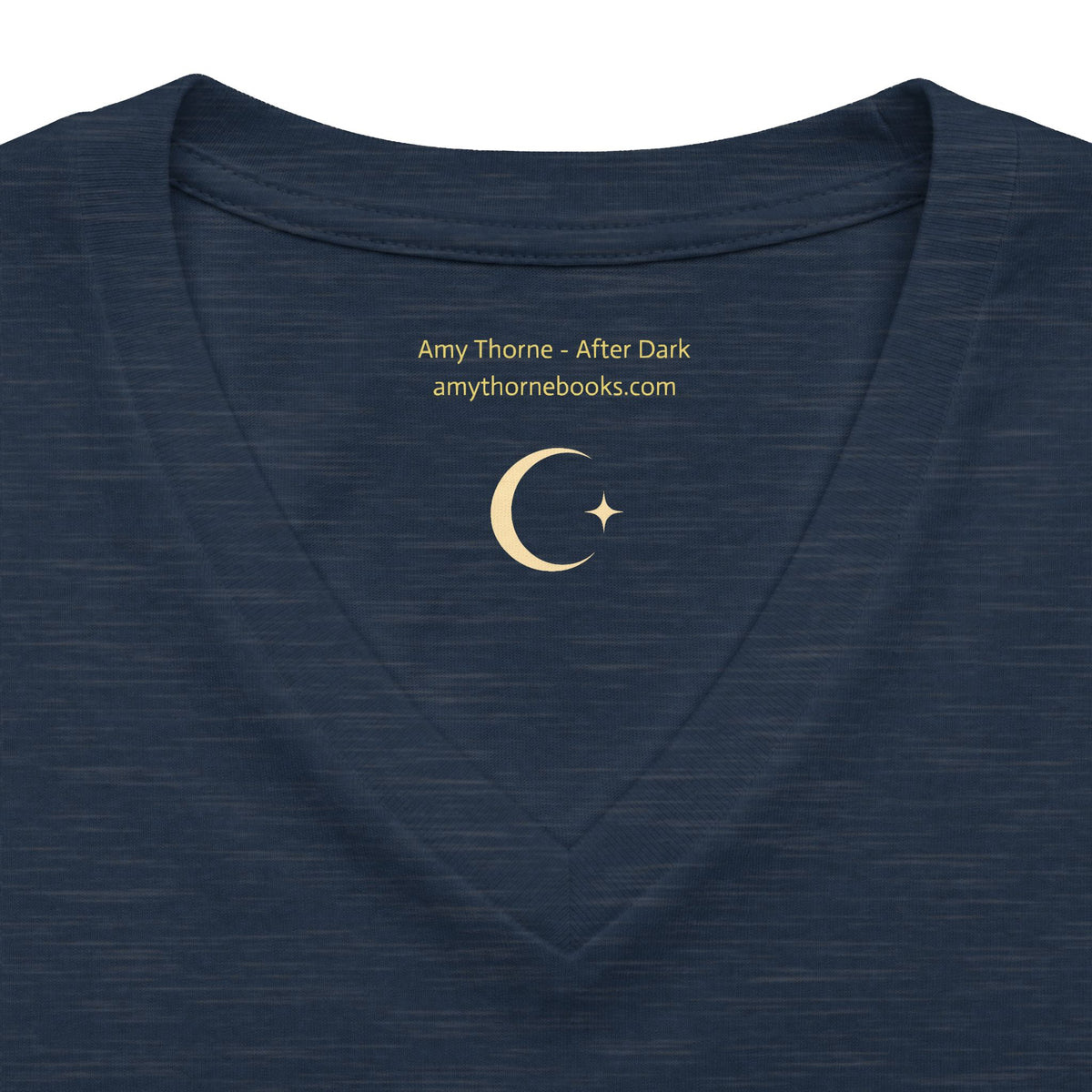 One More Chapter V-Neck Tee — "One More Chapter" Book Lover Graphic Shirt
