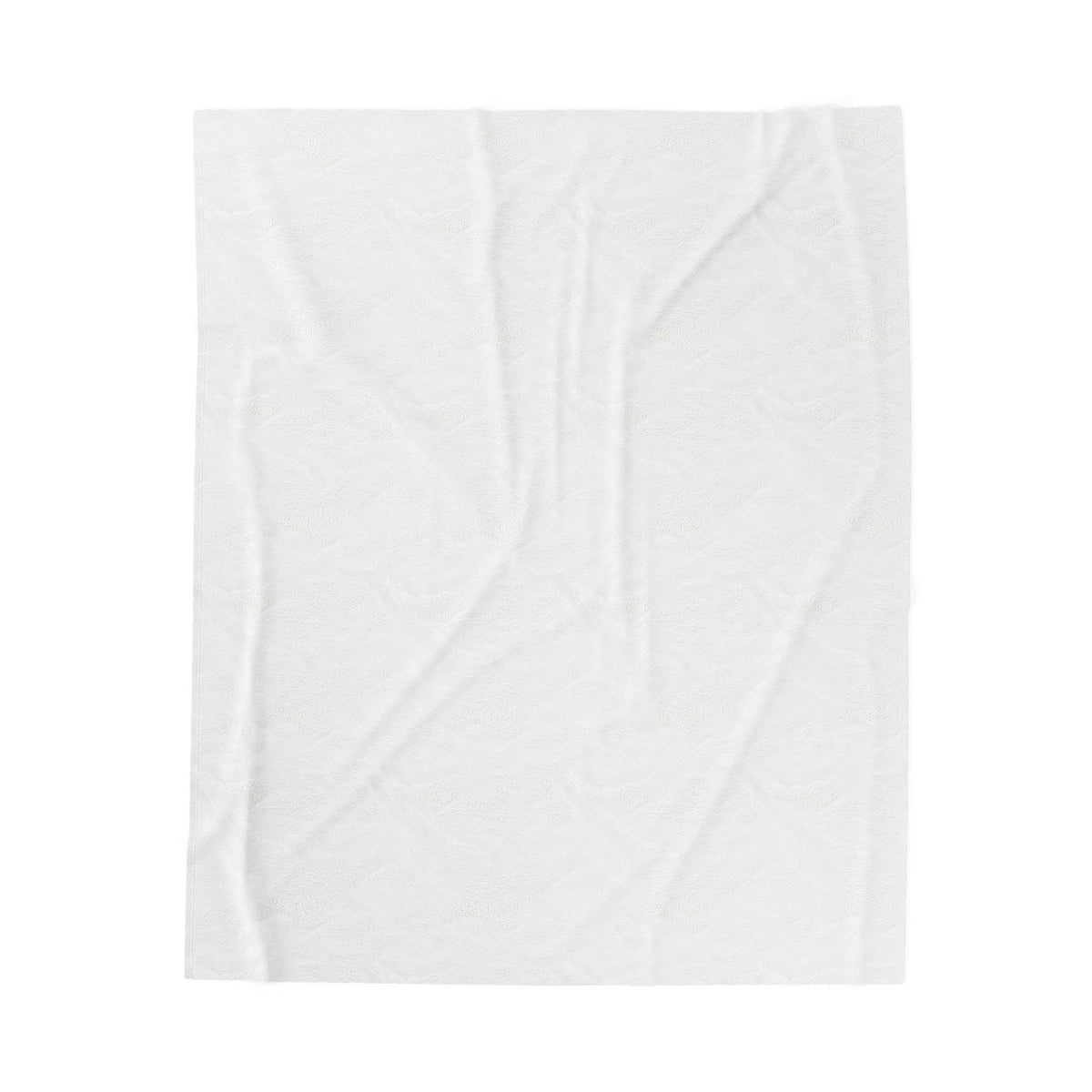 Plush Blanket - Watercolor Eucalyptus Velveteen Throw