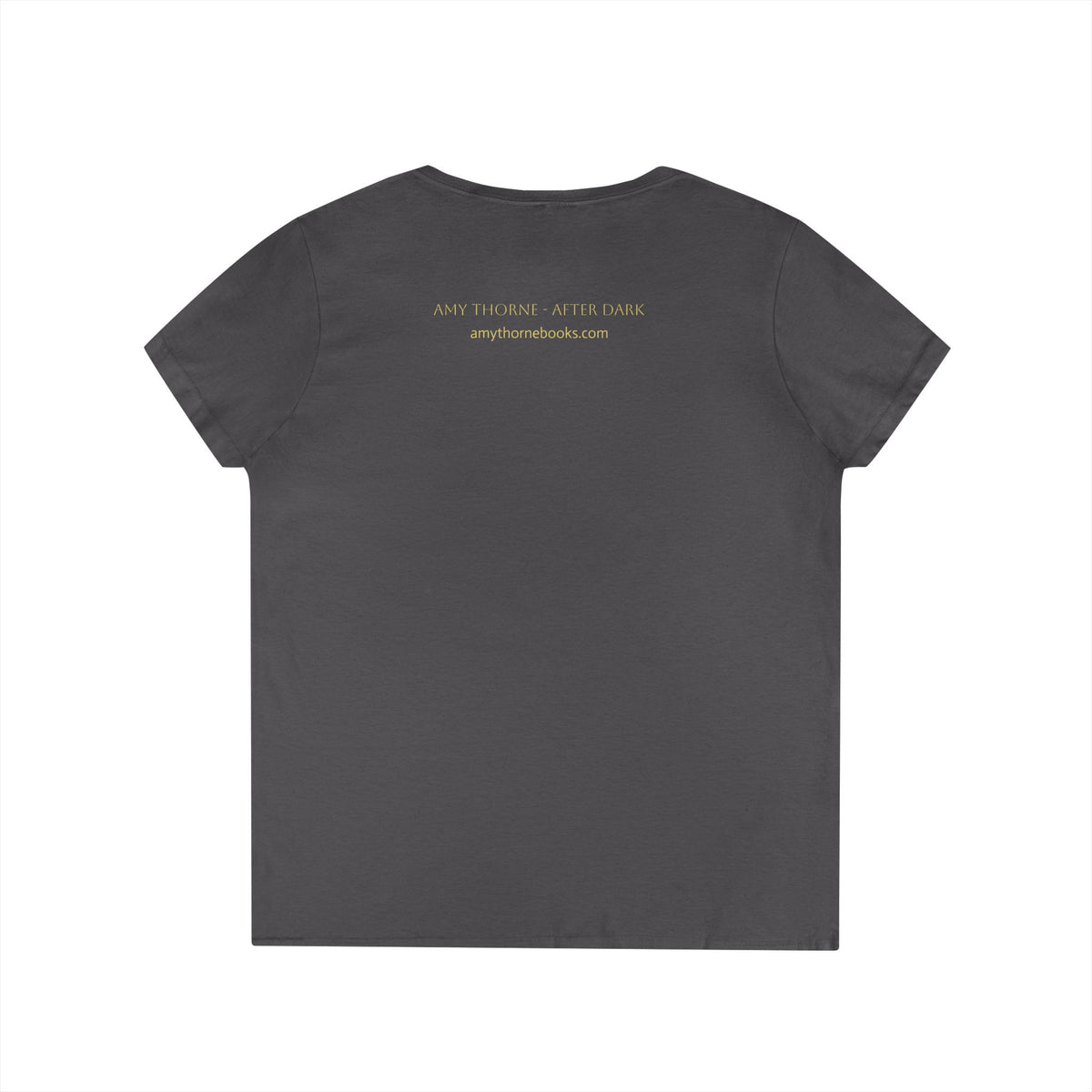 Reader V-Neck Tee — “One More Chapter Was a Lie.” Literary Book Lover Shirt