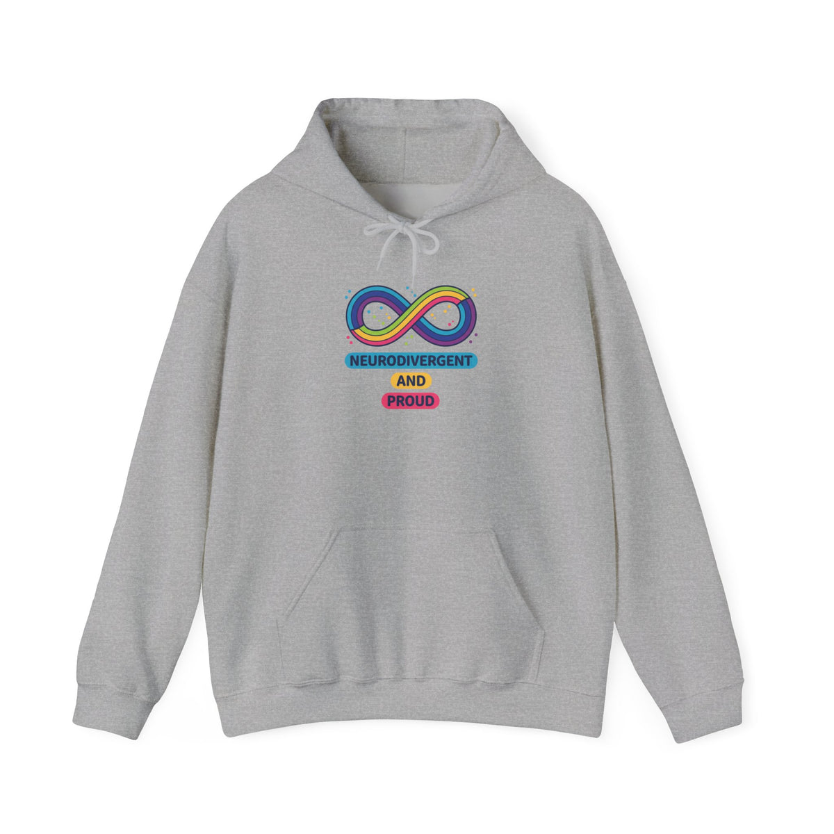 Neurodiversity Infinity Design Hoodie | autistic pride, neurodivergent acceptance