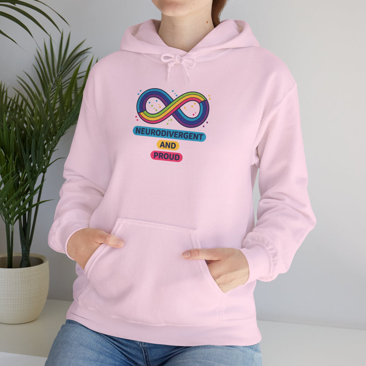 Neurodiversity Infinity Design Hoodie | autistic pride, neurodivergent acceptance