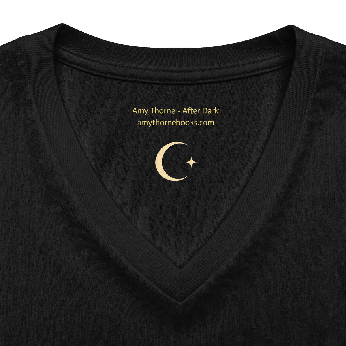 One More Chapter V-Neck Tee — "One More Chapter" Book Lover Graphic Shirt