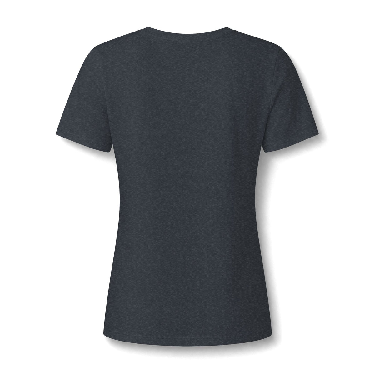 After-Dark Reader V-Neck Tee — Women's Nighttime Book Lover Shirt