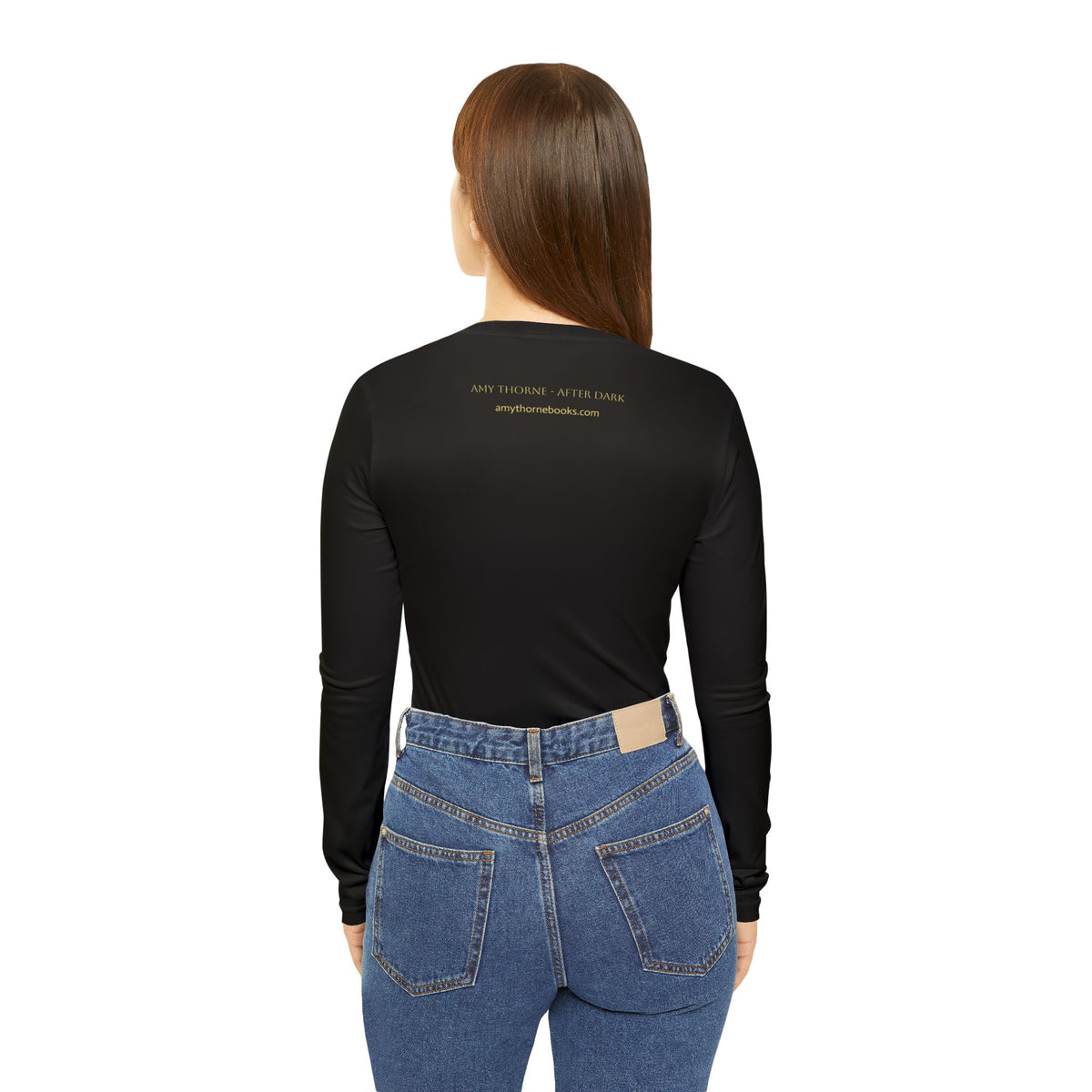 Slow Burn. High Heat. V-Neck Long Sleeve Shirt